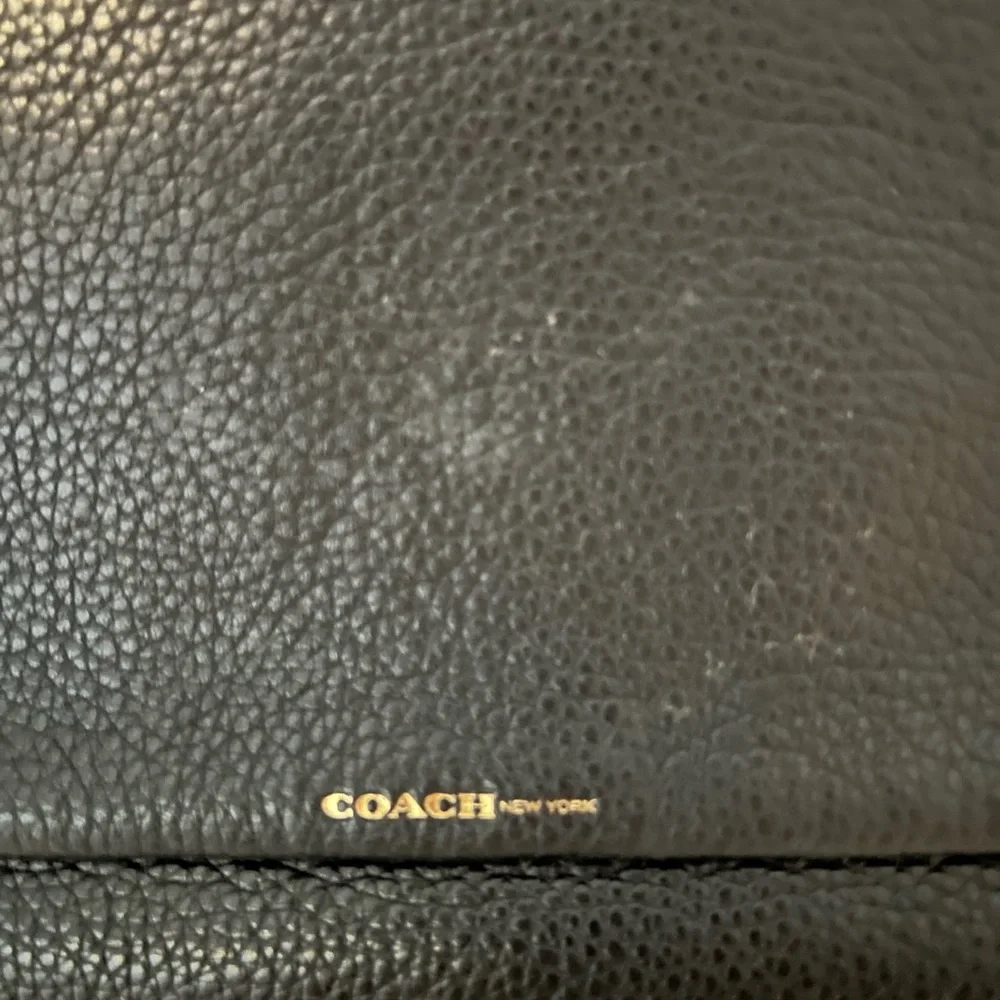 Coach Urbane Crossbody Black Pebble Leather - Picture 7 of 13